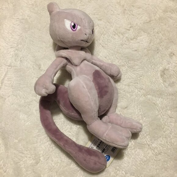 NWT San-ei Boeki Pocket Monsters Allstar Collection Mewtwo Plush 2016 - Picture 6 of 16